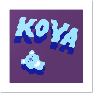 BT21 Koya Posters and Art